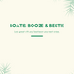 "Boats, Booze, Bestie" Cruise Tank Top